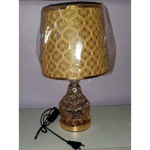 Crystal Led Fl Bedside Table Lamp, Crystal Side Table Lamps