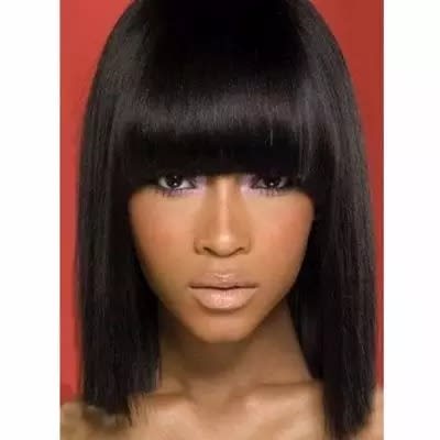 Fringe Human Hair Wig Konga Online Shopping