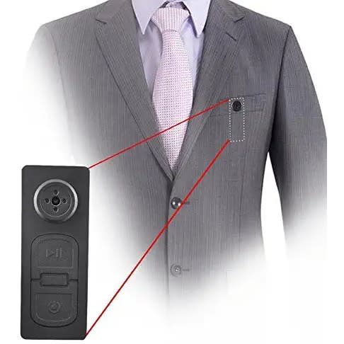 Hidden Spy Button Camera | Konga Online Shopping