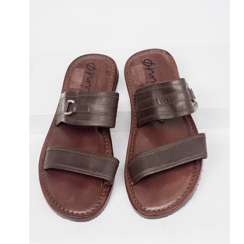 Italian Flinto Men's Slippers-Brown | Konga Online Shopping