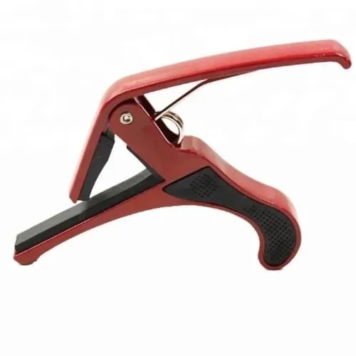 Guitar Capo With Spring Action Clamp Red Konga Online Shopping
