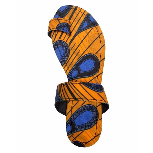 ankara slippers styles