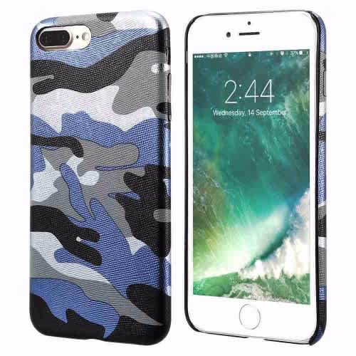 phone case for iphone 7 camouflage blue