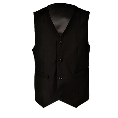 The Wardrobe Plain 3 Buttons Waist Coat - Black - MWC-4355 | Konga ...