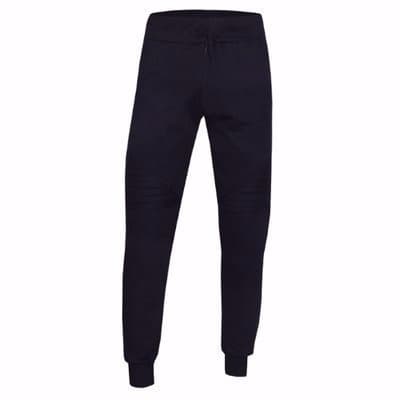 Plain black joggers sales