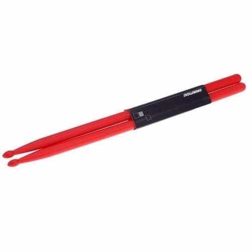 Plastic Nylon Material Drum Sticks-Red