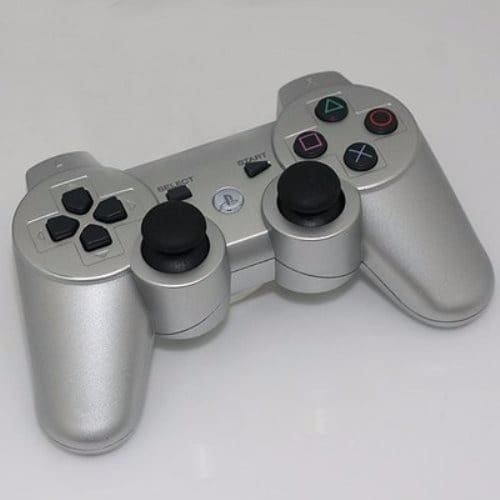 ps3 silver controller