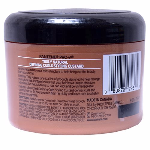 Pantene Pro V Truly Natural Hair Defining Curls Styling Custard