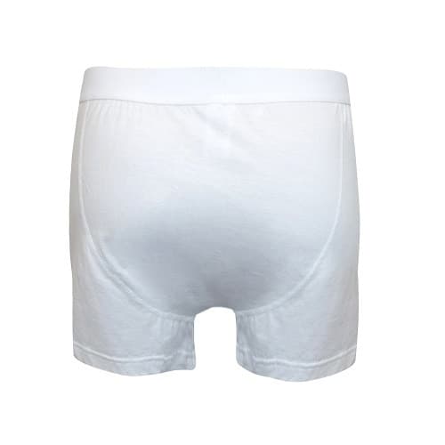 Matalan Pure Cotton Button Fly Boxers - White | Konga Online Shopping