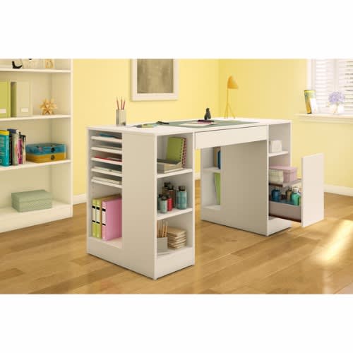 Handys Pure White Craft Hobby And Sewing Machine Table Konga