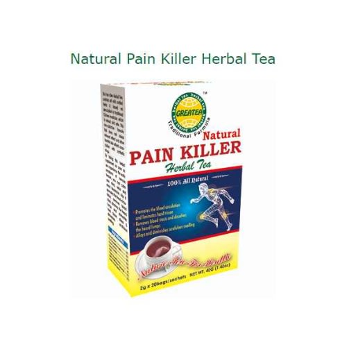 Greatea Natural Pain Killer Herbal Tea 20 Teabags Konga Online Shopping
