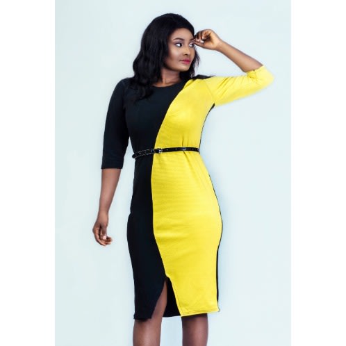 black elegant outfit