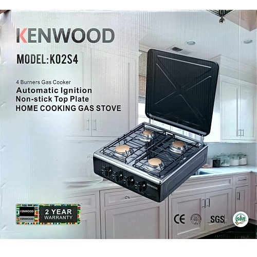 Kenwood 4 Burners Table Top Gas Cooker Big Size Konga Online Shopping