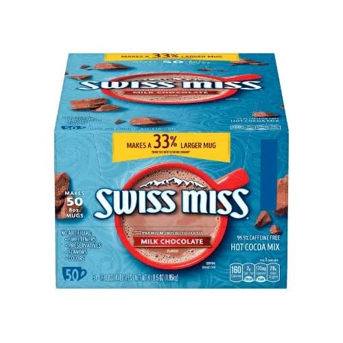 Swiss Miss Milk Chocolate Hot Cocoa Mix Packets 50 ct 69 Ounce Pack of 1 Konga Online