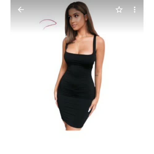 Sexy Bodycon Dress Black Konga Online Shopping