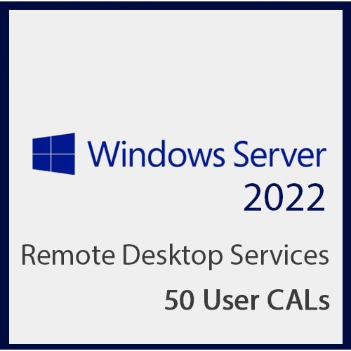 Microsoft Windows Server 2022 Remote Desktop Services For 50 Users/50 