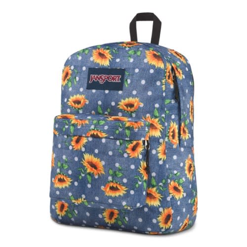 sunflower backpack jansport