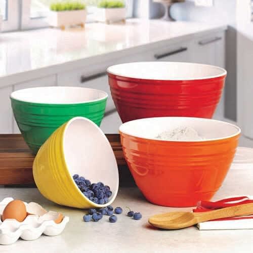 Mixing Melamine Bowl Bowls With Lids Bpa Free 4 Pcs Konga