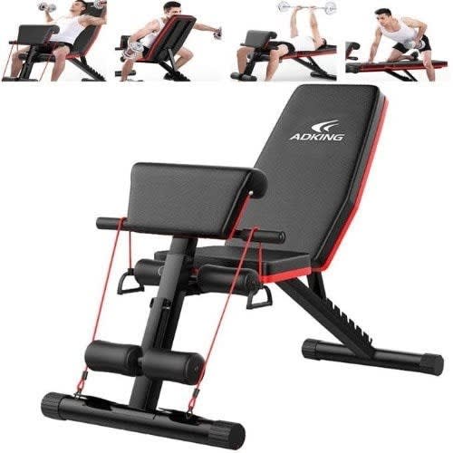 ADJUSTABLE SIT UP BENCH (HEAVY DUTY)