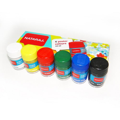 Nataraj Poster Colour 10ml X6 Konga Online Shopping
