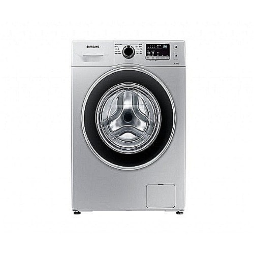 6kg Front Loading Washing Machine-ecobubble  - Silver.