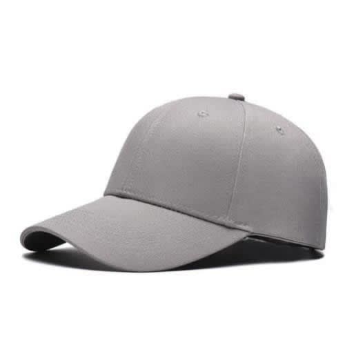 Plain gray new arrivals cap