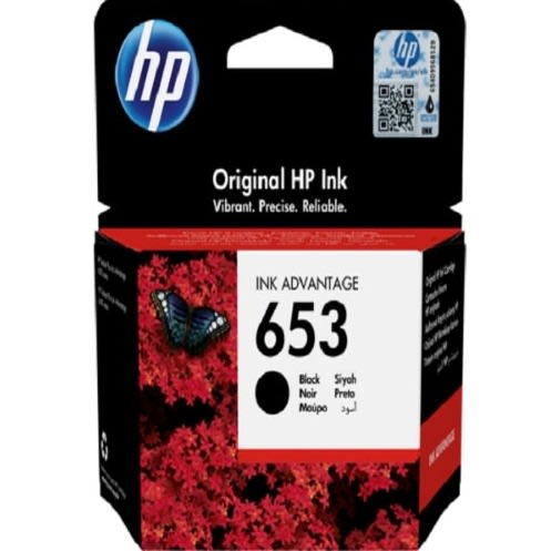 HP 653 Ink Advantage Cartridge- Black | Konga Online Shopping