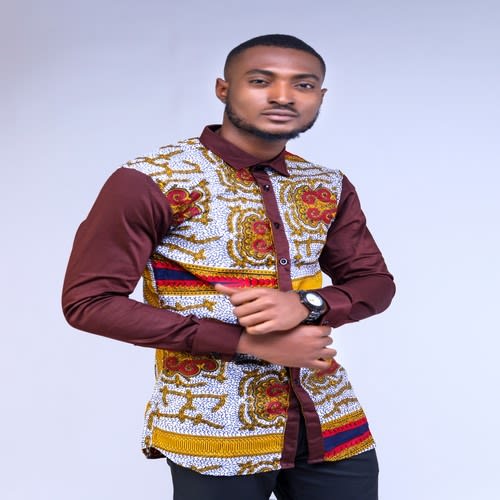 ankara shirt designs