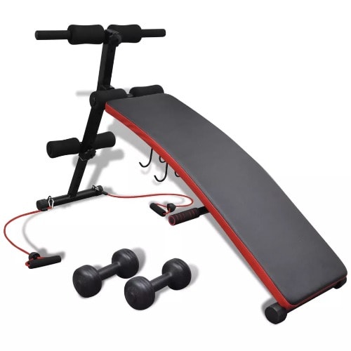 Ab Crunch Sit Up Bench With Dumbbell Konga Online Shopping