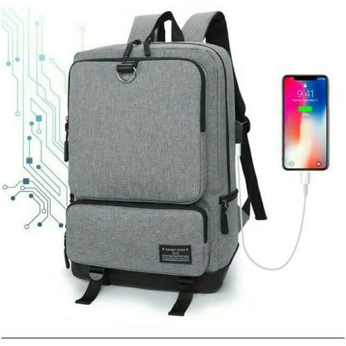 Waterproof Laptop Backpack With USB Port | Konga Online Shopping