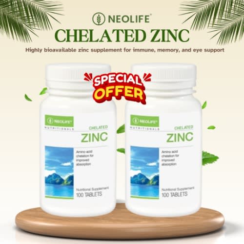 GNLD Neolife Chelated Zinc 100 Tablets Konga Online Shopping