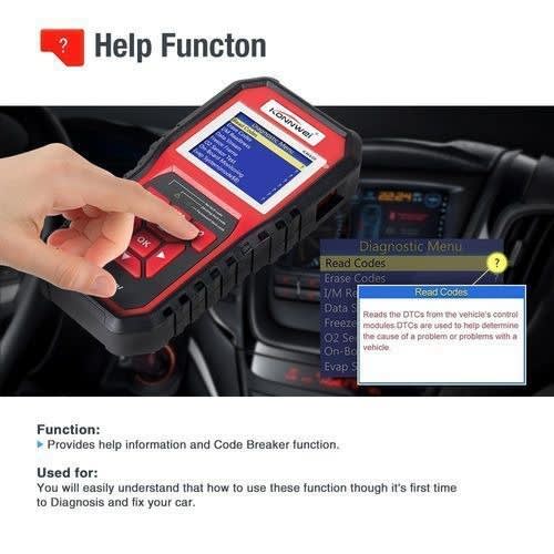 Konnwei Kw850 Full Obd2 Car Diagnostics Tool Kw 850 Auto Obdii Scanner