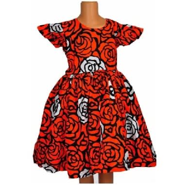 ankara gown for children