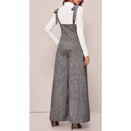 Women s Pinafore Jumpsuit Grey Konga Online Shopping
