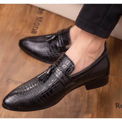 crocodile slip on shoes