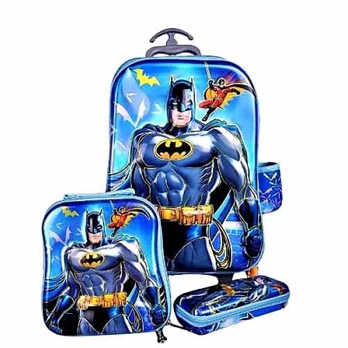 batman school bag and lunch box