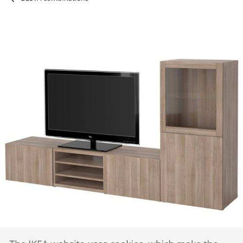 Tv Stand Storage Combination Glass Doors Konga Online Shopping