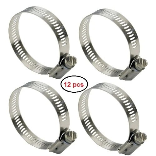 Hose Clamp Clip 12pieces Konga Online Shopping