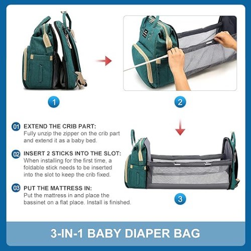 Baby Bag With Bed Konga Online Shopping