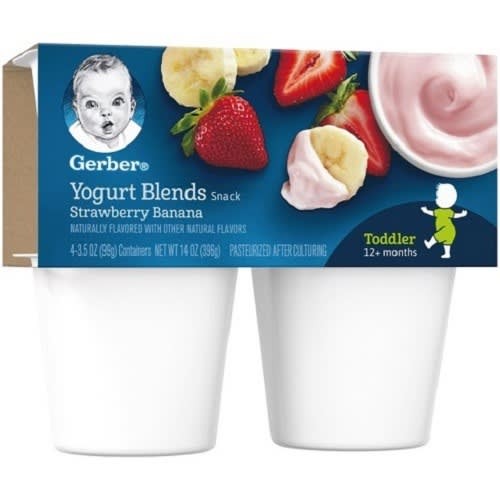 gerber yogurt blends banana