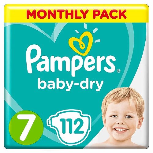 pampers baby dry size 7