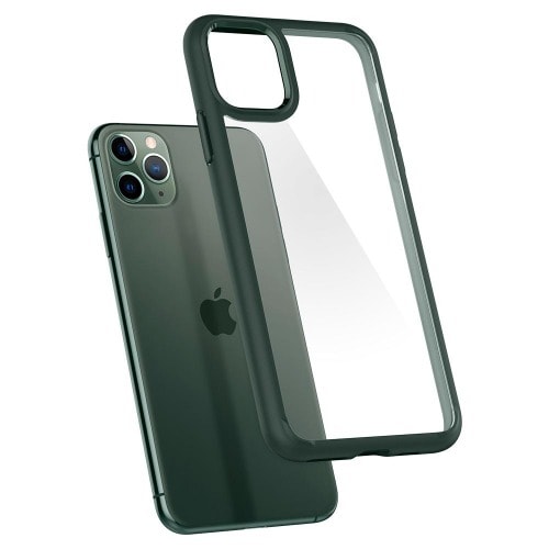 Matte Case For Iphone 11 Pro Max Shockproof Transparent Green Konga Online Shopping