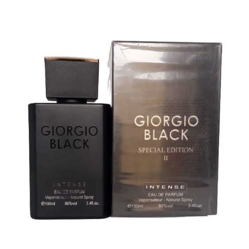 Giorgio black special edition ii cheap