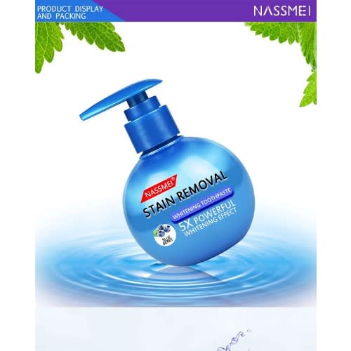 nassmei stain removal toothpaste review