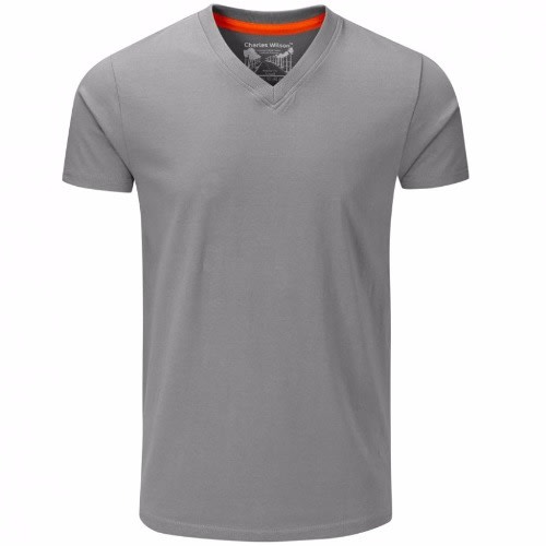 charles wilson v neck t shirts