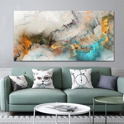 Abstract Canvas Frame.