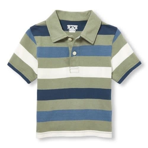 The Childrens Place Boys Toddler Short Sleeve Graphic Polo