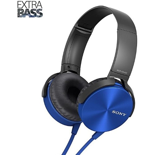 Extra Bass Headphone Xb-450 - Blue.