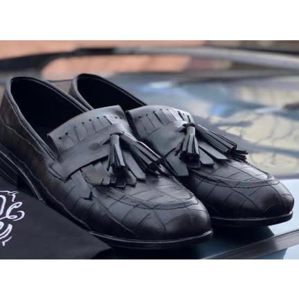 Poliano Royal Flat Shoe Black Konga Online Shopping