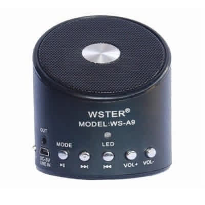 portable speaker sd card